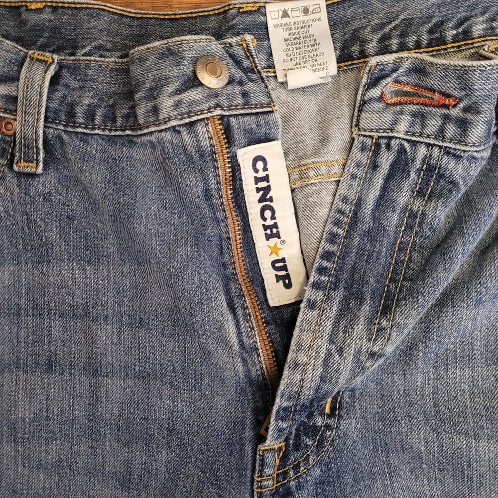 Cinch Men’s Straight Jeans - Light Blue Denim